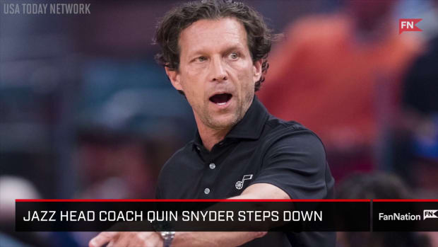 QUIN SNYDER STEPS DOWN